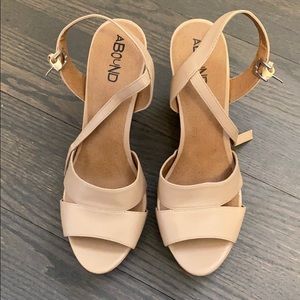 Tan wedges